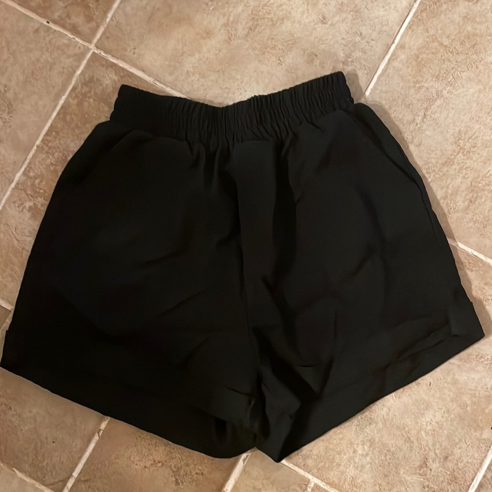Shein black shorts, size small, never worn
